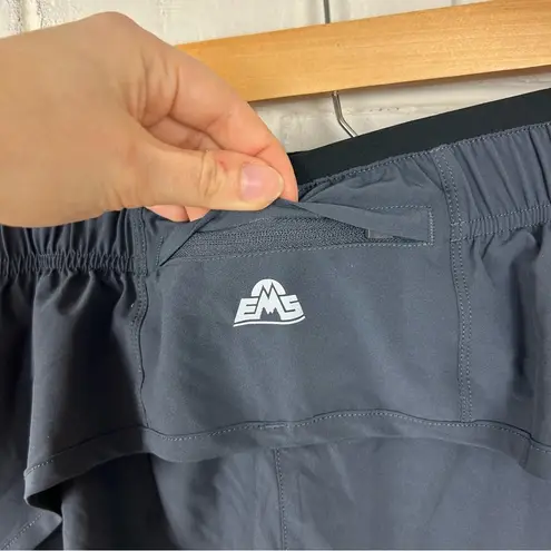 Eastern Mountain Sports EMS Techwick Layered Shorts Size L