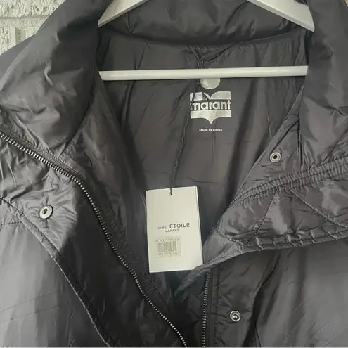 Isabel Marant NWT Etoile Black Dilys Puffer Jacket Size 42
