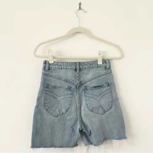 Rolla’s Dusters Bootcut Cutoff Jean Shorts Blue Size 28