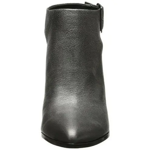 Pour La Victoire Zuri Pewter Metallic Cut-Out Booties (Size 8M) Y2K