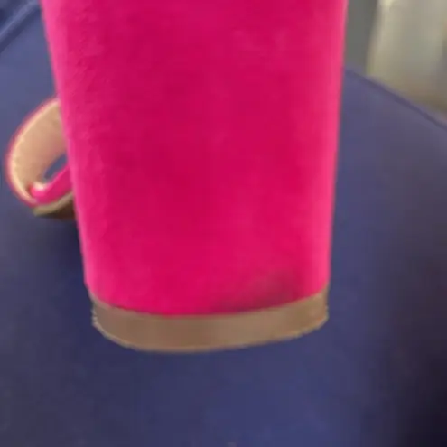 SUGAR Machelene fuchsia chunky Heels with ankle strap Pink Size 7