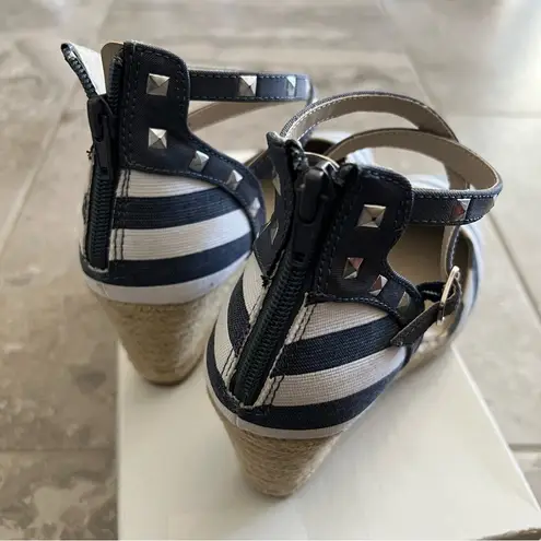 Rialto Espadrilles Wedge Heel Ankle Strap Shoes Size 8.5M New w/o Box