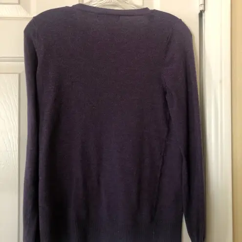 Mossimo Long Sleeve Crewneck Pullover Sweater Purple M Size M