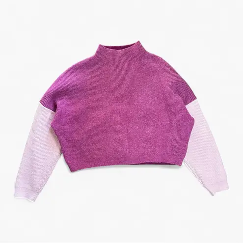 Le lis  Colorblock Cowl Sweater Size L - Image 3