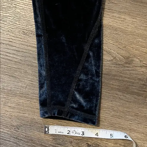 CALIA by Carrie Underwood Effortless Velvet Blue Leggings Medium