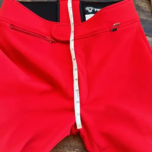 Vintage RED Swiss FERA ski snow pants stretchy Size undefined