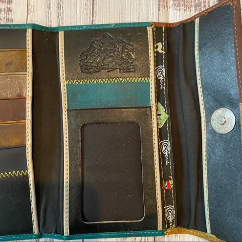 The Great Peru Leather Trifold Wallet. Used Condition.