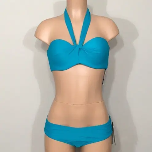 Coco reef bra sized Teal bikini set. 36/38DD-XL