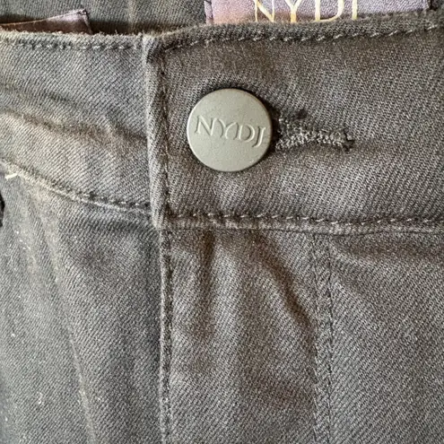 NYDJ NWT Billie Mini Boot Jeans High Rise Black Size 14P