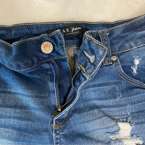 Wax Jean Denim Distressed Women's Shorts