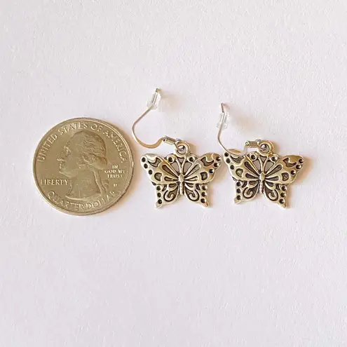 Handmade simple butterfly earrings 🦋