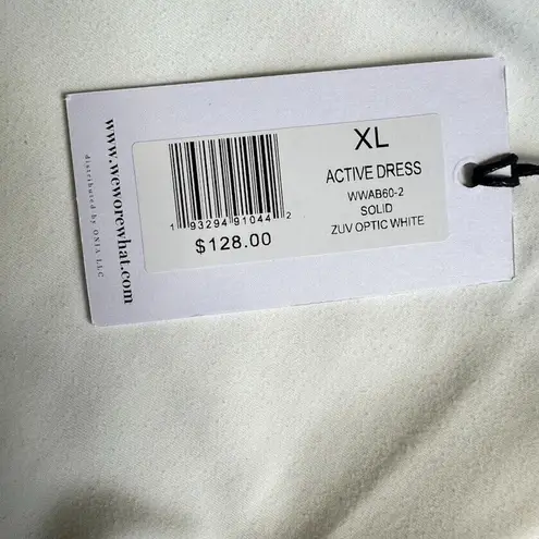 We Wore What Tennis Golf Pickleball Active Dress White Size XL Sleeveless 2 in 1