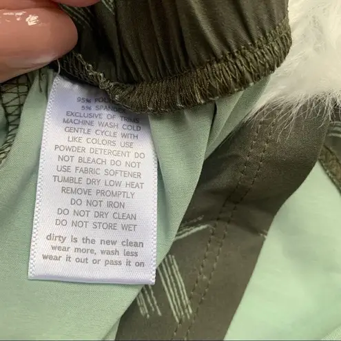 Toad & Co. Whirlwind Wrap Skirt Dark Moss Green XS Green