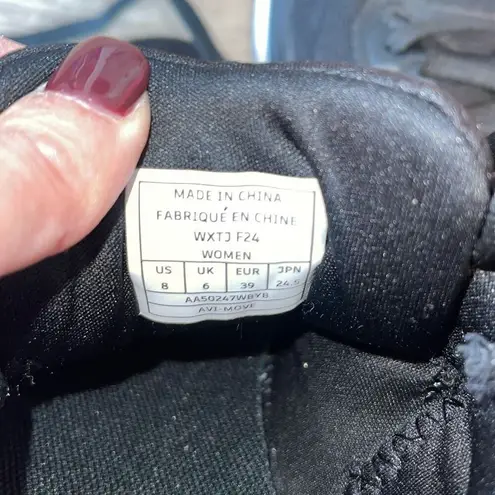 Avia Womens Avi-Move Ortholite Lace Up Athletic Running Shoes Black Size 8 NWT