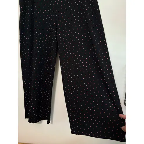J. Jill Wearever Black Polka Dot Full