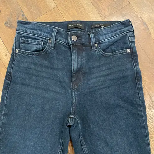 Banana Republic Premium Denim High Rise Straight Jeans Size 26