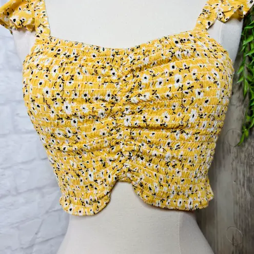 Ditsy Floral Crop Top Multi Size XS