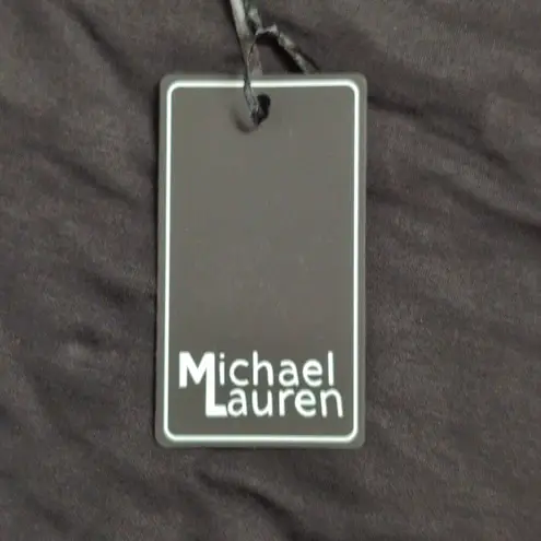 Michael Lauren NWT Black Pearl Embellished Long Sleeve Crew Neck Sweater Size M