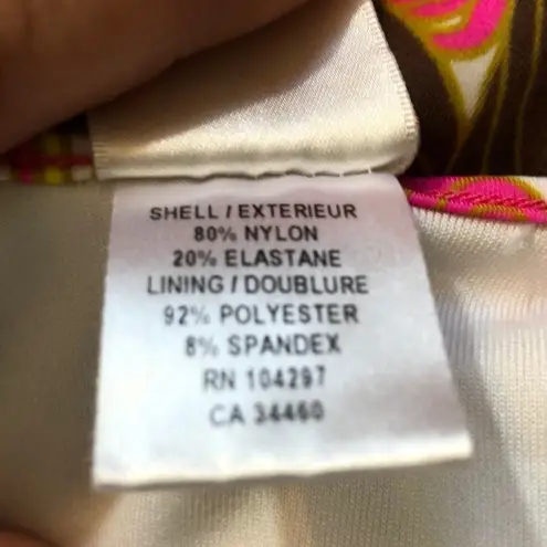 Milly Cabana Acapulco Plunge Maillot Swimsuit