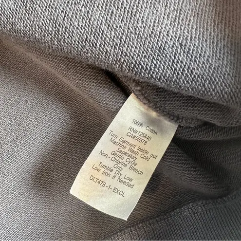 Intermix Bobby Cotton Half-Zip Sweatshirt Blue