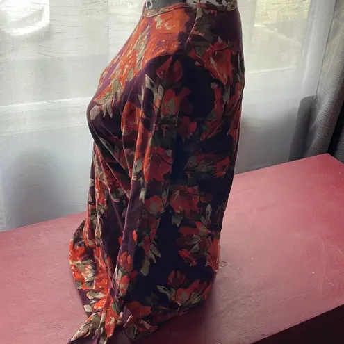 D&. denim + company Colorful Long Sleeve Top Size XS