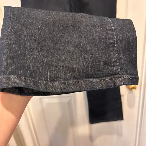 Loft  Modern Bootcut‎ Jeans Womens 32/14 Dark Wash Denim Stretch Mid Rise Western