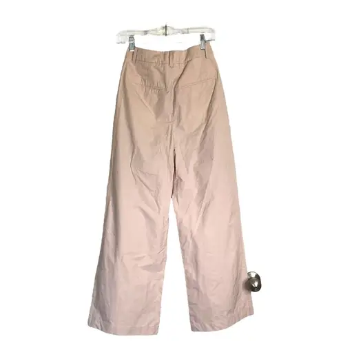 L'Academie NWT Delphine High Waisted Pants Blush Pink Size XS Preppy Business