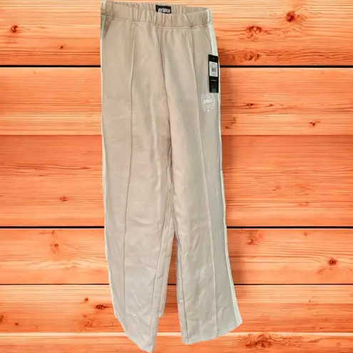 NWT Prince Break Point FLlcTrack Pant Small Dusty Pink, White Pink