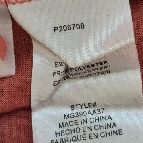 Absolutely Famous Pink Knit Top Size XL NWT Pink Crochet Top