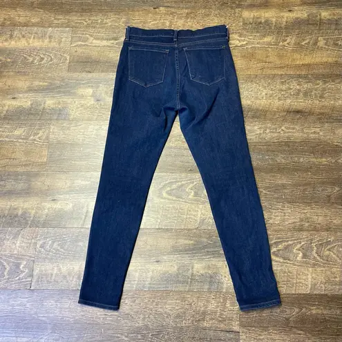 Mott & Bow Jeans Women 27 Blue High Rise Skinny Stretch Dark Wash Denim