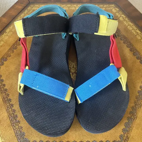 Teva Men’s Original Universal Sandals Retro Multicolor Size 8 Adventure
