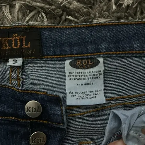 A fun pair of retro disco style jeans Blue Size 6