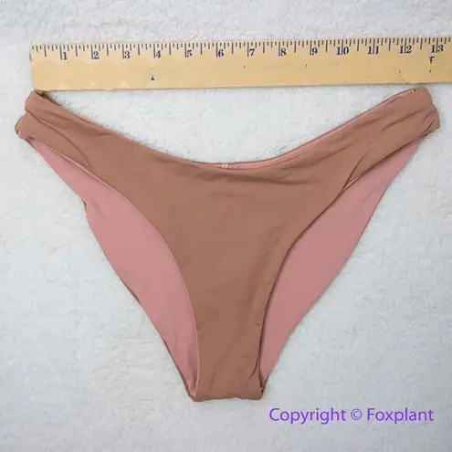 NEW People x Kya Stella praslin reversible bikini bottom, size M Brown Size M