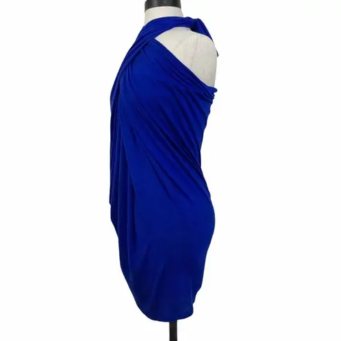 Love In Royal Blue convertible top/dress/tunic, size medium stretch knit by