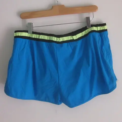 Sweaty Betty  Blue Low Rise Athletic Shorts Size XL