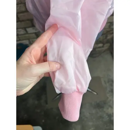 bomber jacket Pink ladies satin embroidered grease