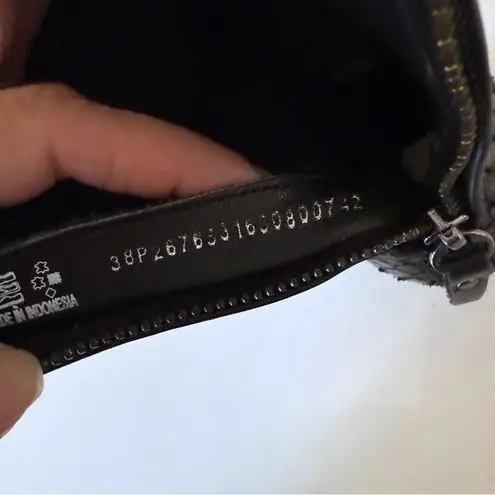 Ecco SHAPE SCULPTED MOTION 55 BOOT ANKLE SNAKE PRINT WOMENS BLACK SZ 38