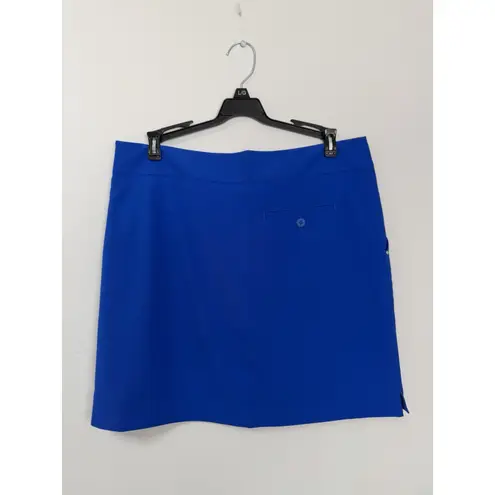 Greg Norman Blue Golf Pickle Ball Tennis Skort Skirt Women's Size 4 Pockets