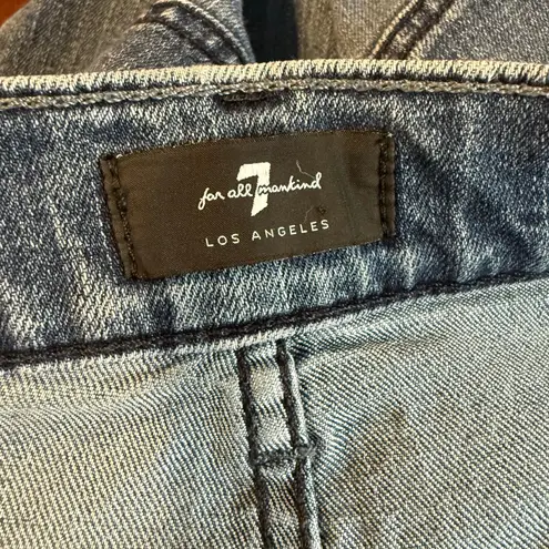 7 For All Mankind  Women’s Straight Jeans Size 34