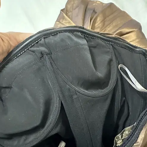 Halston Heritage Strapless Bronze Cocktail Dress Dress SIZE 4