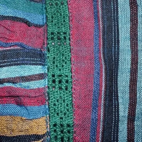 Anthropologie  DRA Tabi  Top Laurel Stripe Peplum‎ Hem Ruffles NWOT Size M - Image 7