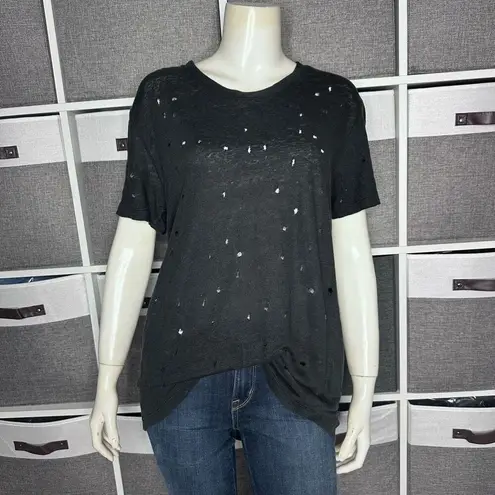 IRO  Clay Distressed Linen Blend Top Size Medium - Image 10