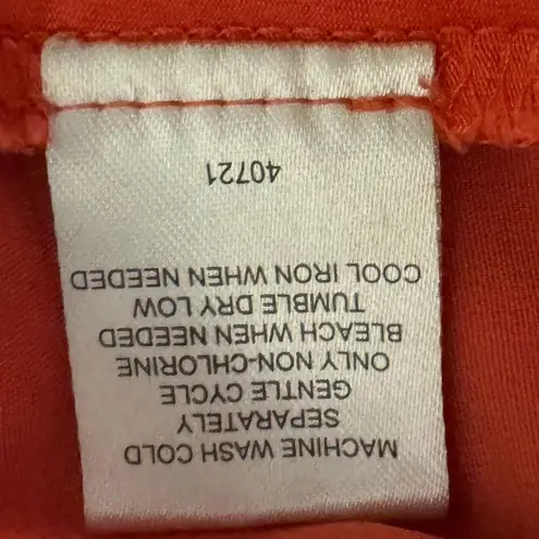 Market & Spruce Women’s Market Spruce Sleeveless Lined Blouse Orange Size XL Tank Top