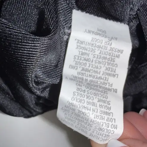 Vanity Fair Vintage Lingerie Black Nylon Half Slip Size Medium USA Made