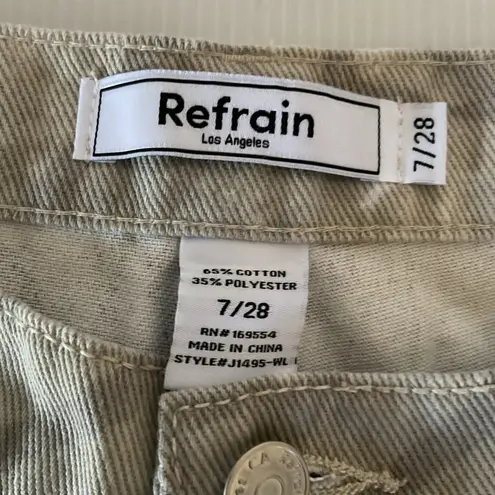 NWT Women’s Cargo Wide Leg Pants Beige Utility Streetwear Festival Y2K Size 7 Tan