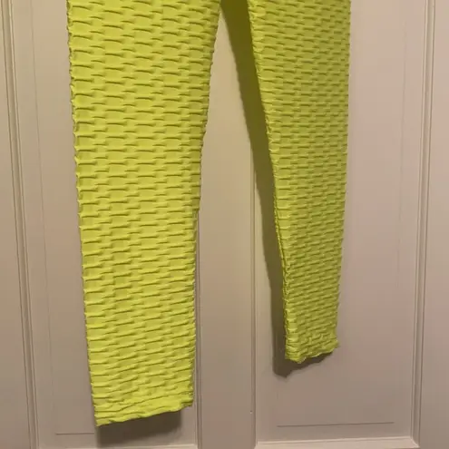 NWOT Tik Tok booty scrunch honeycomb leggings, XL
