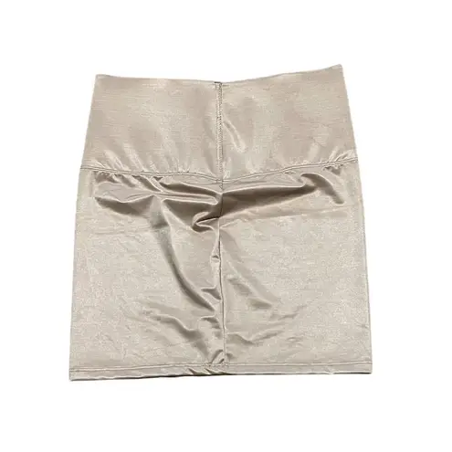 Nancy Ganz Women's Beige Knee Length Body Shaper Skirt Size L Size L