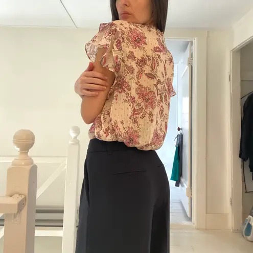 MISA Los Angeles / Revolve Basia Top in Siena Floral NWOT