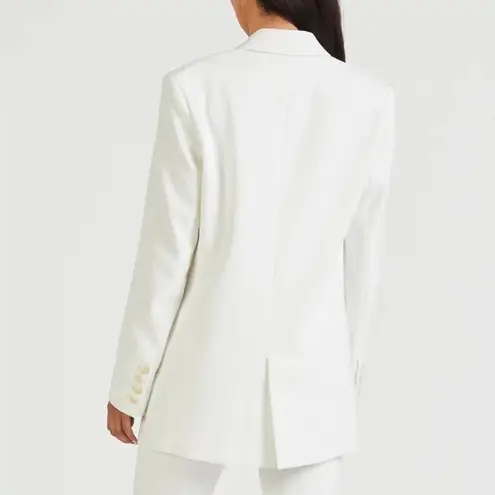 BOA Because Of Alice Boyfriend Blazer Size Medium Ivory White Oversized