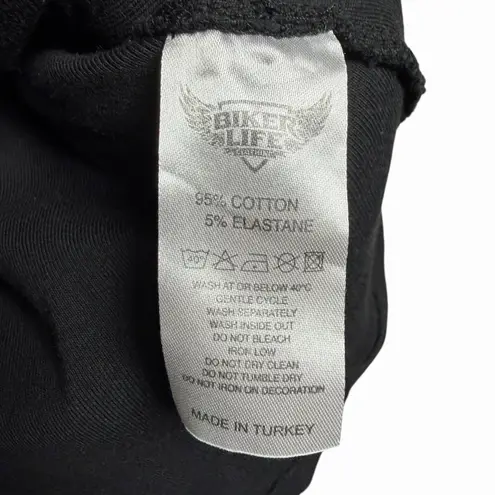 BikerLife Women's Biketoberfest 2023 Skull Rhinestone Tank Top 3XL Black Goth Size undefined